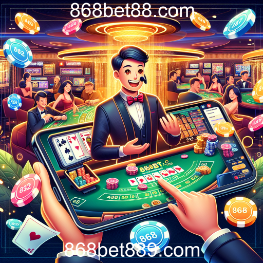 Experiência de Jogo ao Vivo em 868bet88.com